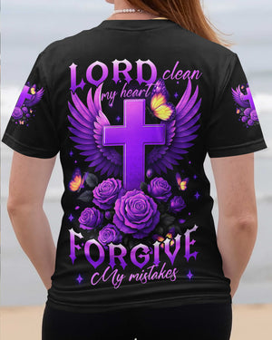 Lord Clean My Heart Forgive My Mistakes Shirts
