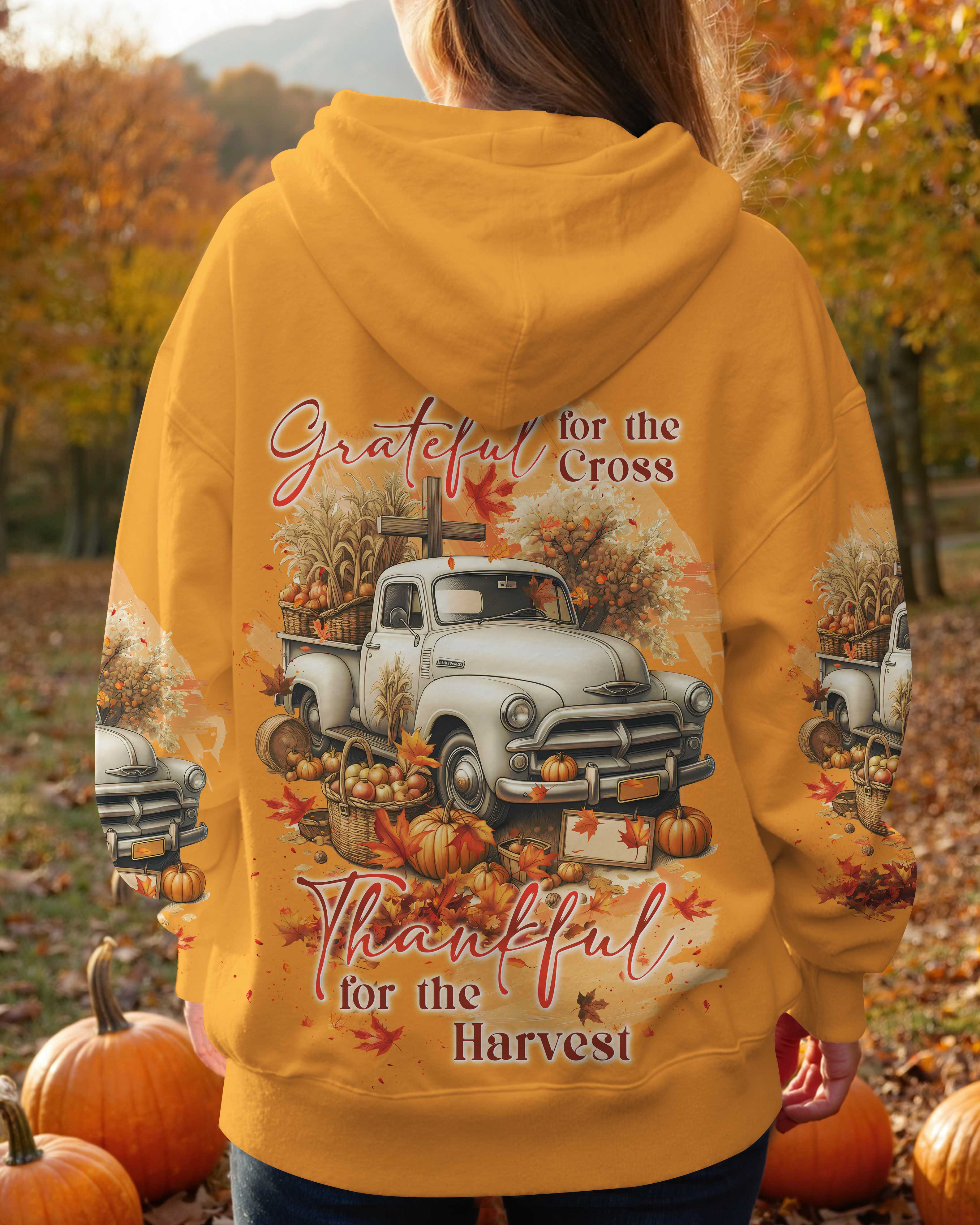 Grateful For The Cross Thankful For The Harvest Shirt