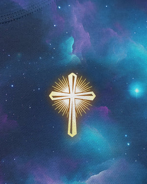 For We Walk By Faith Not By Sight All Over Print Sweater