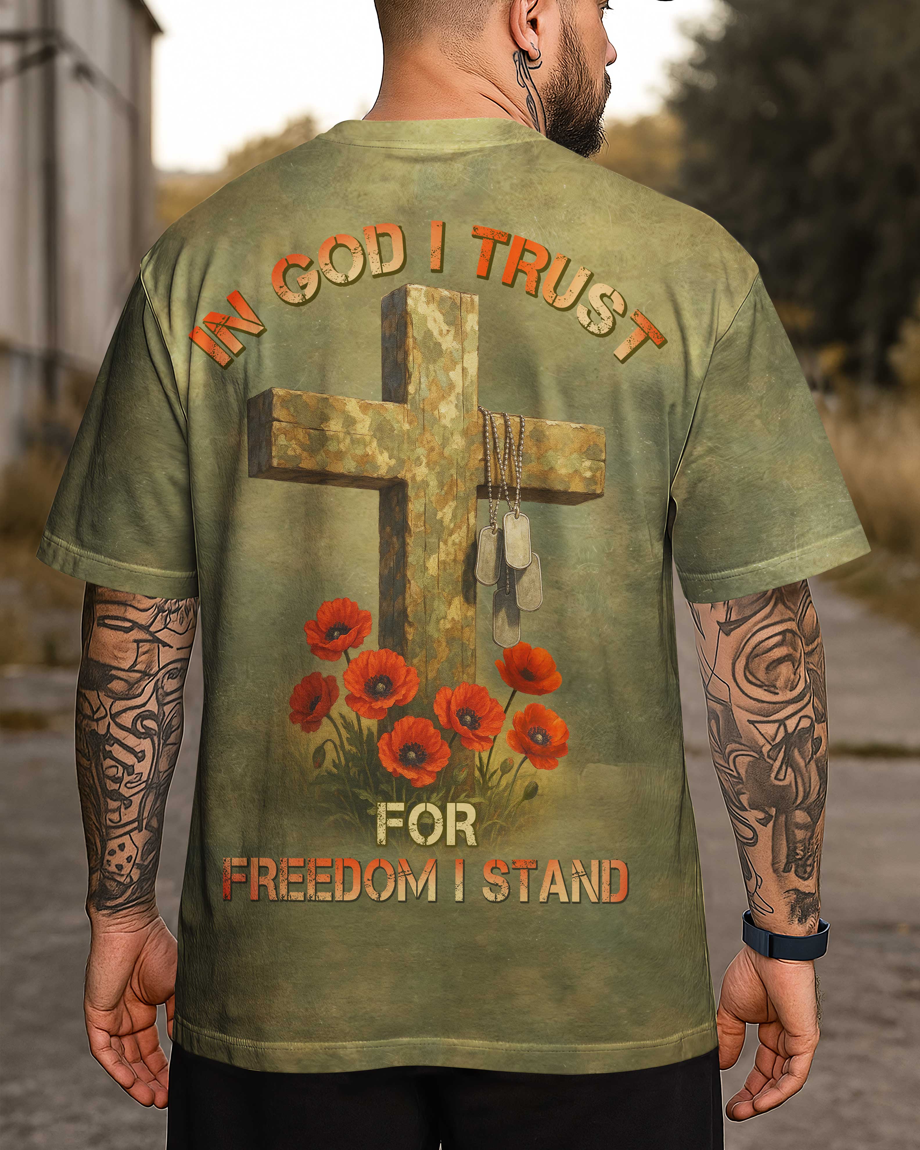 In God I Trust All Over Print T-Shirt