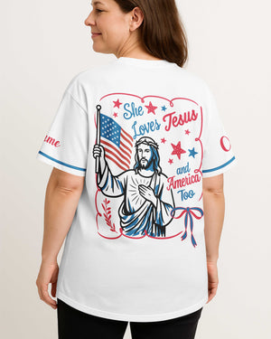 Jesus Saves All Over Print Custom Jersey