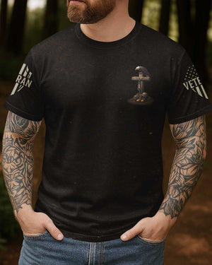 Veteran By Duty All Over Print T-Shirt