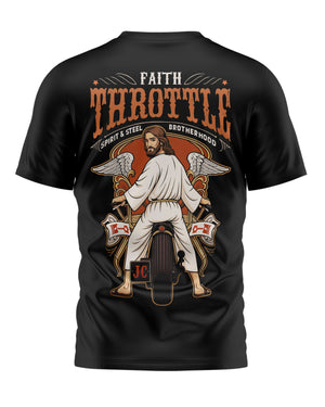 Faith Throttle All Over Print T-Shirt