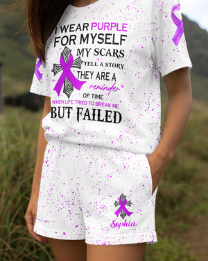 I Wear Purple For Myself Women Set