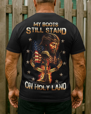 My Boots Still Stand All Over Print T-Shirt