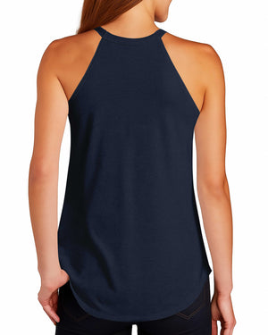 Blessed By God Chosen By Jesus Led By The Spirit Rocker Tank Top