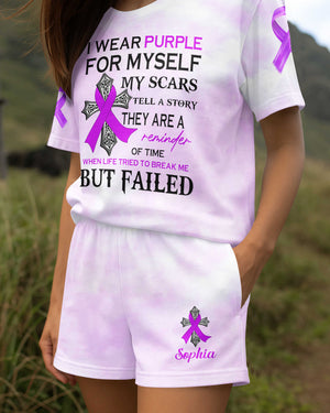 I Wear Purple For Myself Women Set