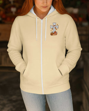 Leaves May Fall Zip Hoodie