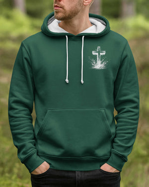 Not All Superheroes Wear Capes Mine Wore A Cross Hoodie