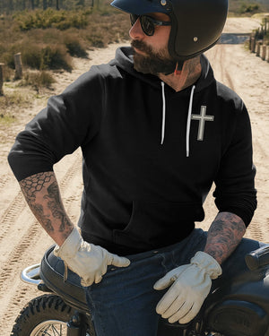 My Faith Is Louder Than My Exhaust All Over Print Hoodie