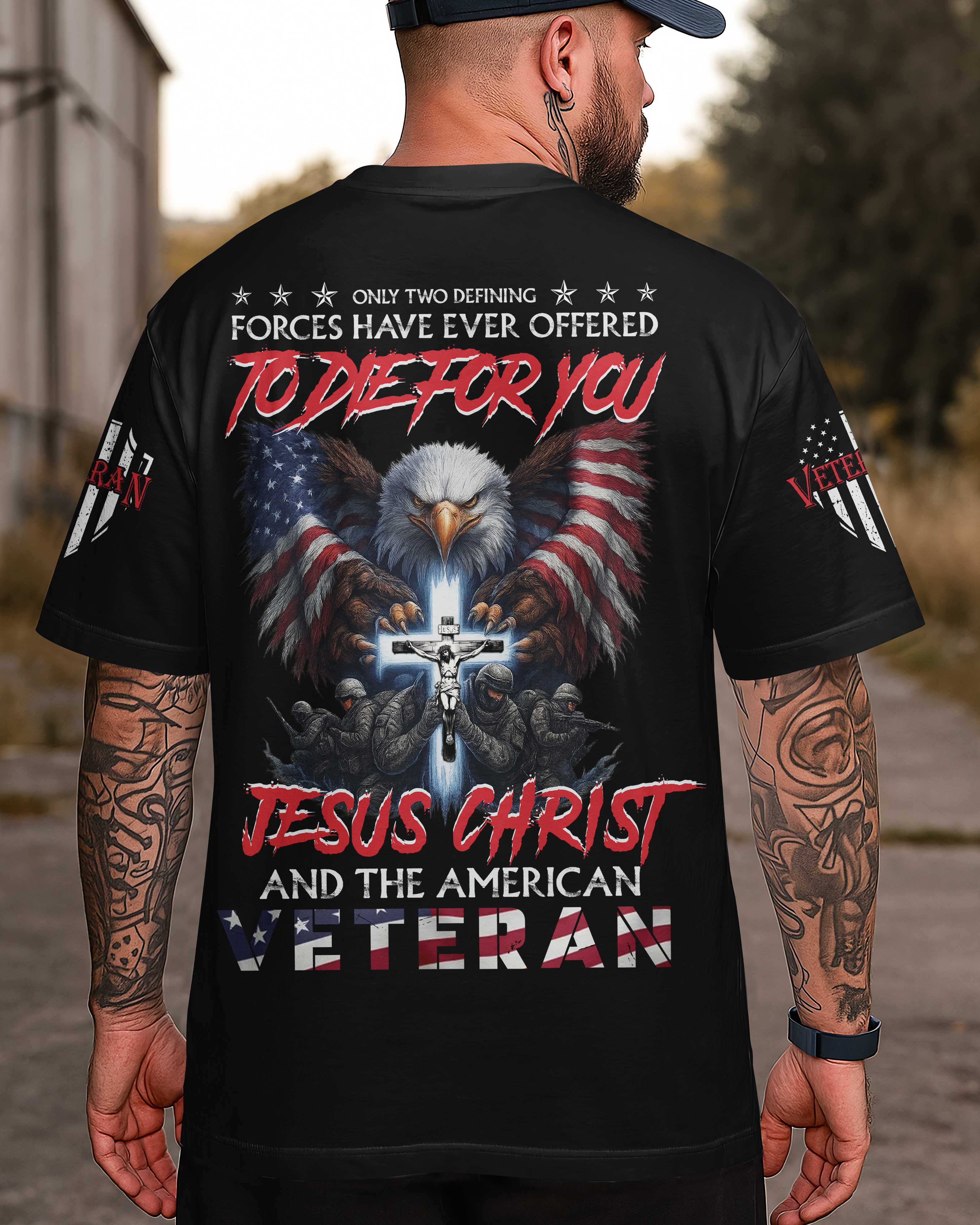 Only Two Defining Forces Have Ever Offered All Over Print T-Shirt