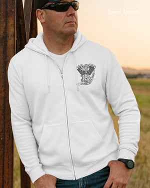 Every Mile A Prayer Zip Hoodie