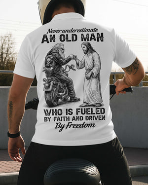 Never Underestimate All Over Print Polo