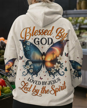 Blessed By God Loved By Jesus Led By The Spirit Shirt