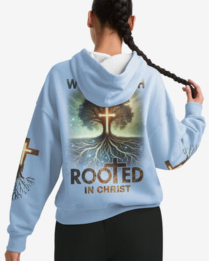Woman Of Faith Rooted In Christ All Over Print Hoodie