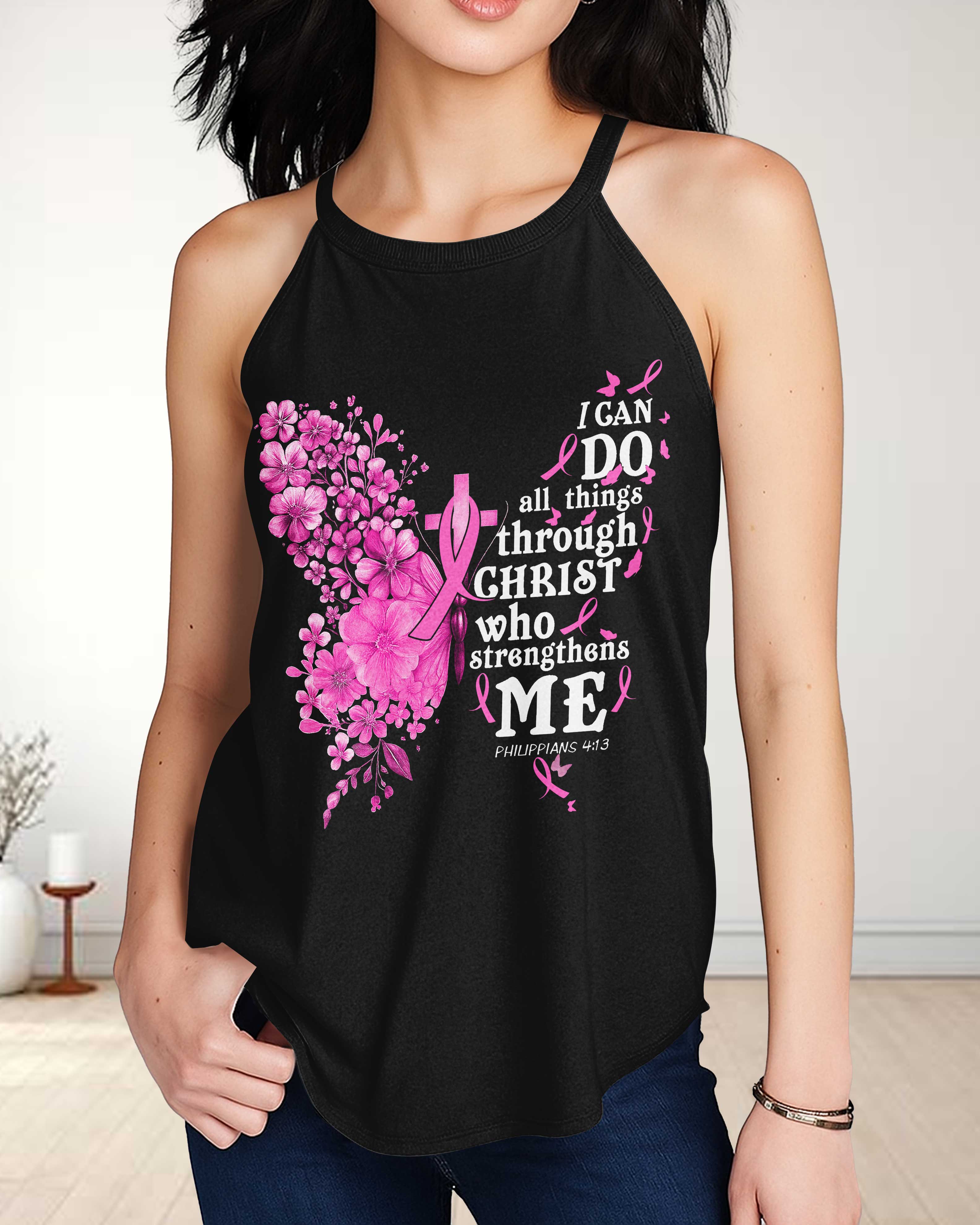 I Can Do All Things Through Christ Rocker Tank Top