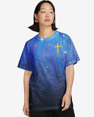 Faith Can Move Mountains All Over Print T-shirt