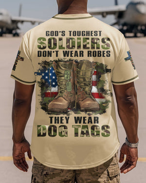 God's Toughest Soldiers Don't Wear Robes Jersey