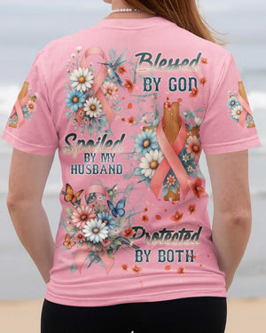 Blessed By God Spoiled By My Husband Protected By Both Shirts