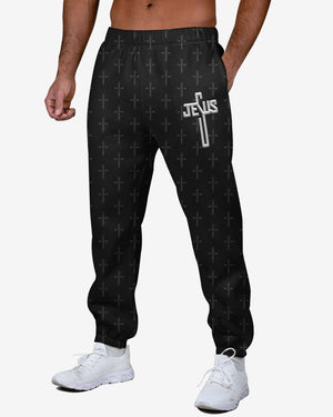 Love Has Conquered The Grave All Over Print Jogger Pants