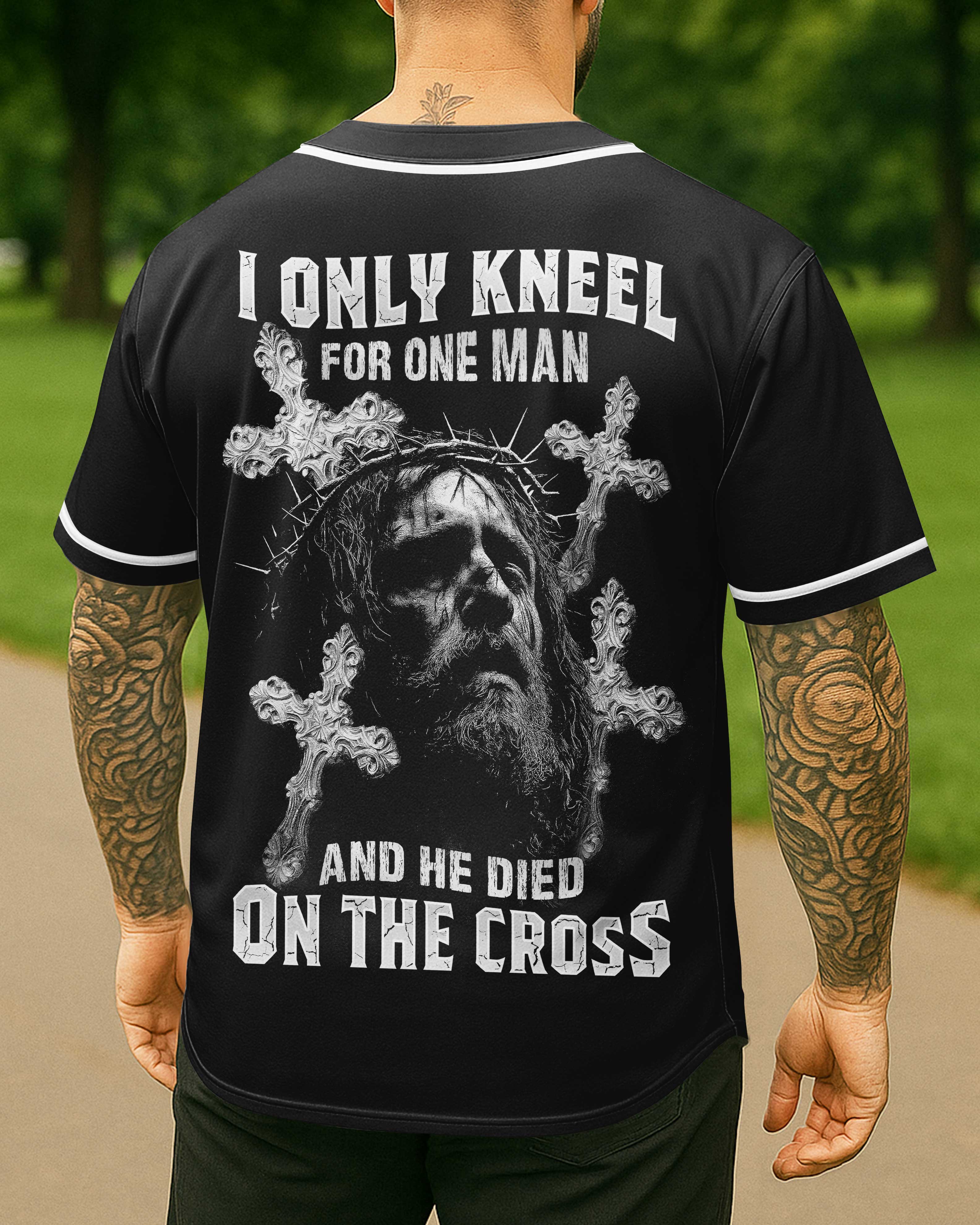 I Only Kneel For One Man All Over Print Jersey