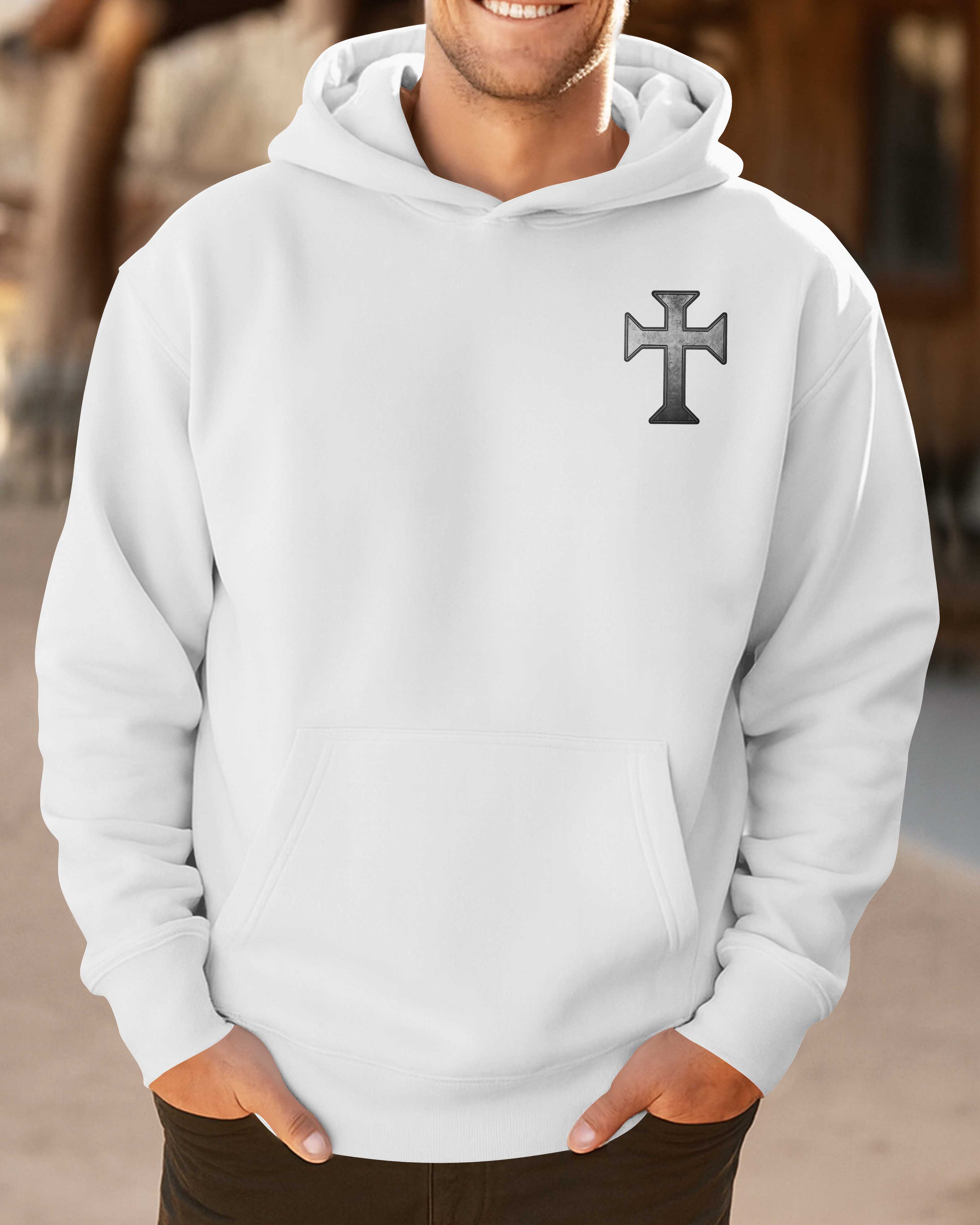 When God's Warriors Go Down On Their Knees The Battle Is Not Over It Has Just Begun All Over Print Hoodie