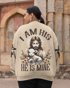 I Am His And He Is Mine All Over Print Sweater
