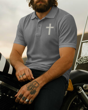 My Faith Is Louder Than My Exhaust All Over Print Polo