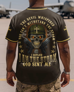 The Devil Whispered You Can't Withstand The Storm Shirt