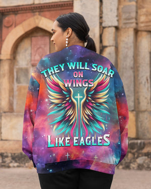 They Will Soar On Wings Like Eagles All Over Print Sweater