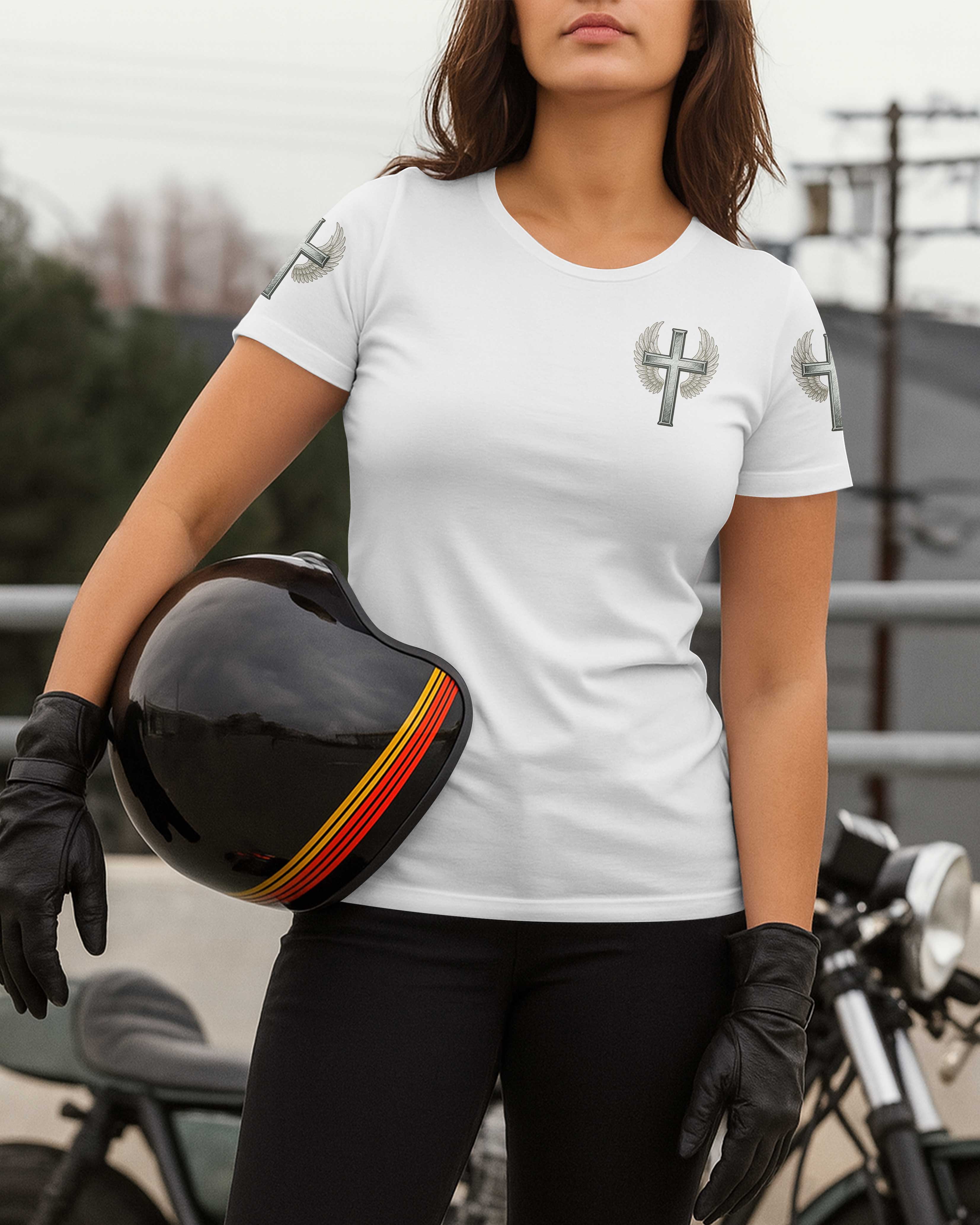 Cross On My Heart Wind In My Hair T-Shirt