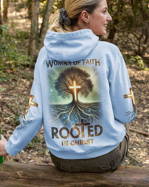 Woman Of Faith Rooted In Christ All Over Print Zip Hoodie