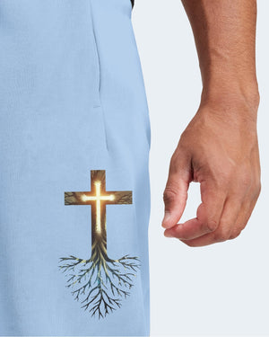 Woman Of Faith Rooted In Christ All Over Print Jogger Pants