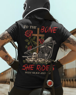 To The Bone All Over Print T-Shirt