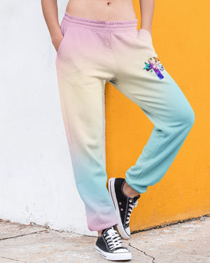 Butterfly Faith Hope Love All Over Print Jogger Pants