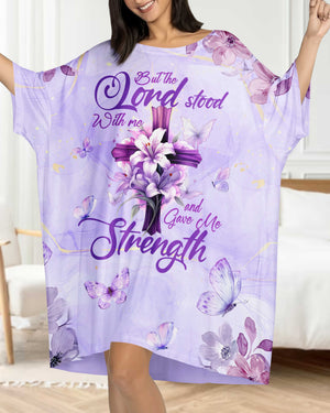 But The Lord Stood With Me All Over Print Sleep Tee