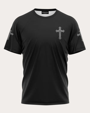 He Brought Me Out Of Darkness All Over Print T-Shirt