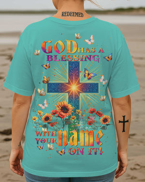 God Has A Blessing With Your Name On It All Over Print T-Shirt
