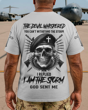 The Devil Whispered You Can't Withstand The Storm Shirt