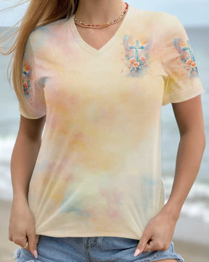 At the Cross I found Life In His wings I find Peace Shirt