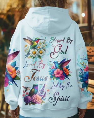 Blessed By God Loved By Jesus Led By The Spirit Shirt