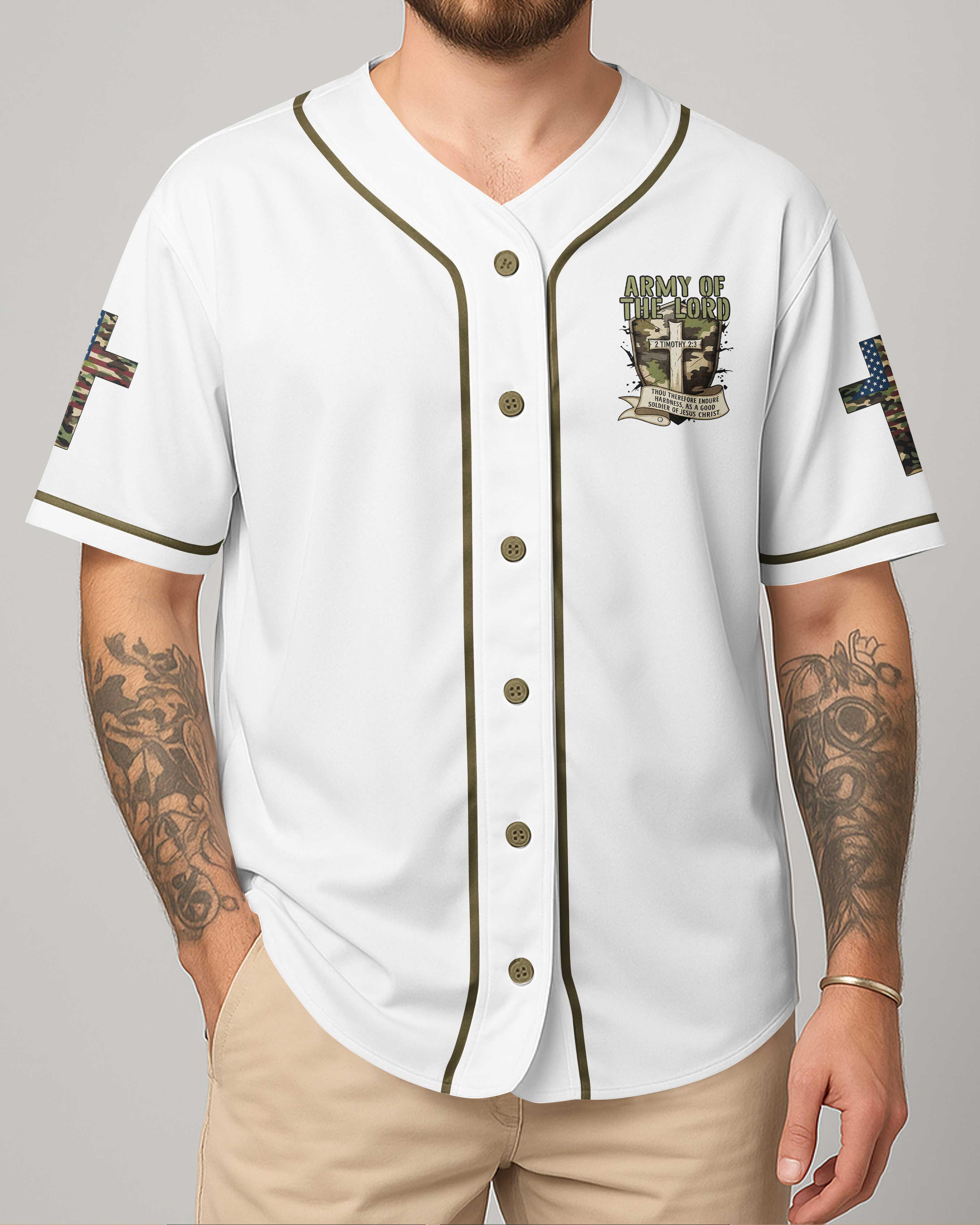 God's Toughest Soldiers Don't Wear Robes Jersey