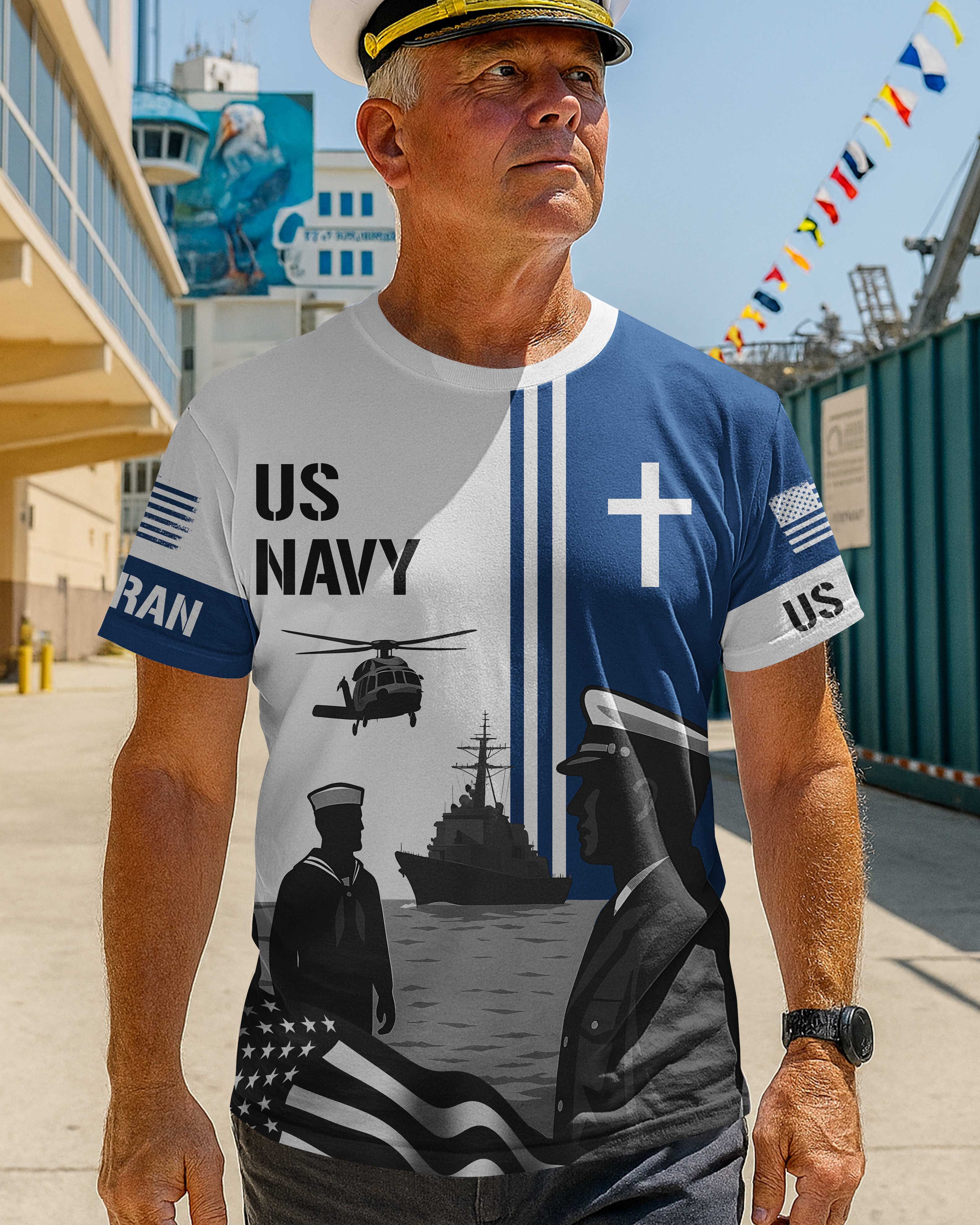 My Ship May Rest All Over Print T-Shirt