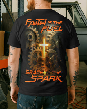 Faith Is The Fuel All Over Print T-Shirt