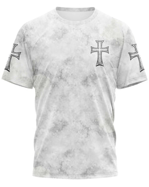 Two Wheels One Cross Eternal Freedom T-Shirt