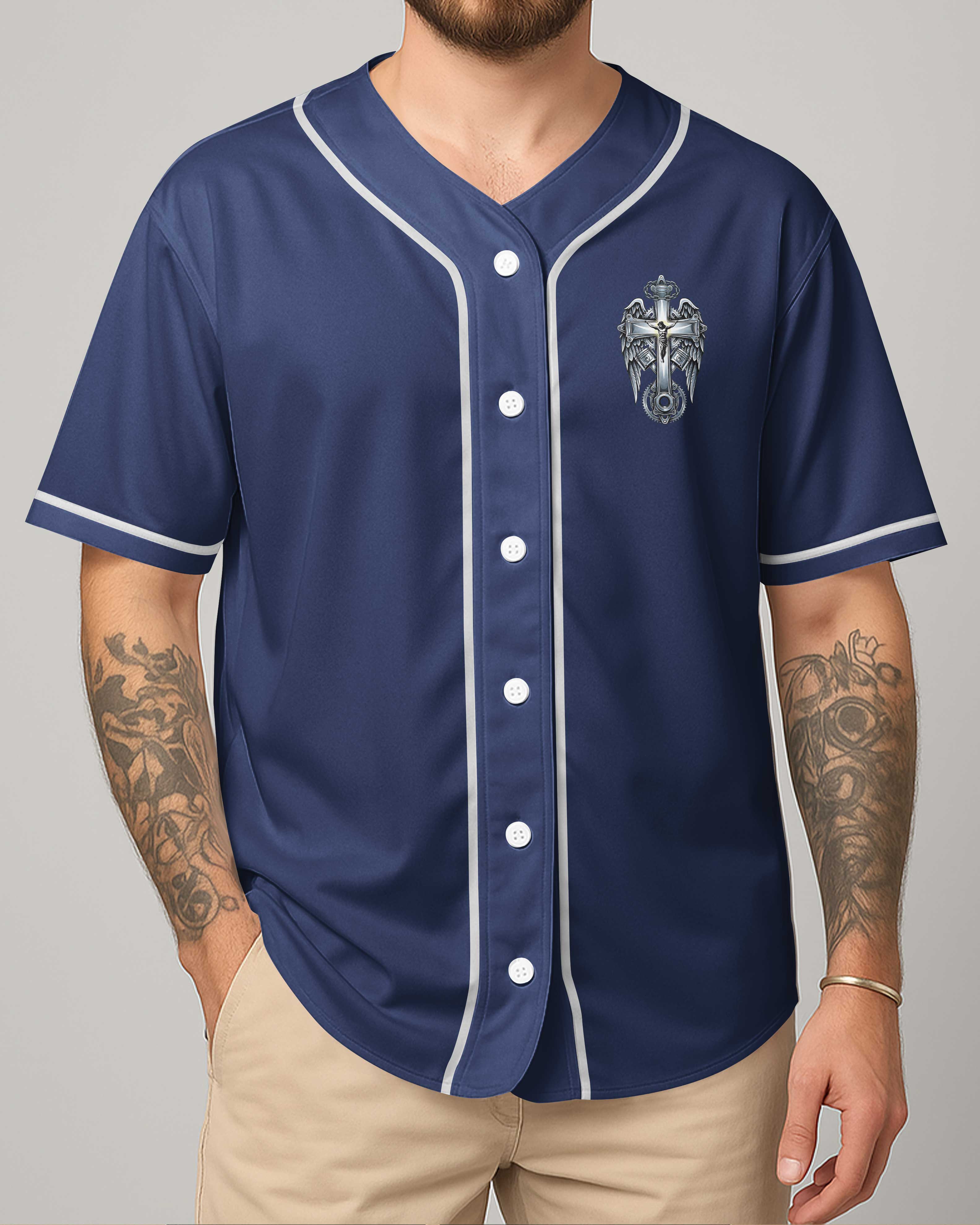 I Am A Simple Man I Like Motorcycles And Believe In Jesus Jersey