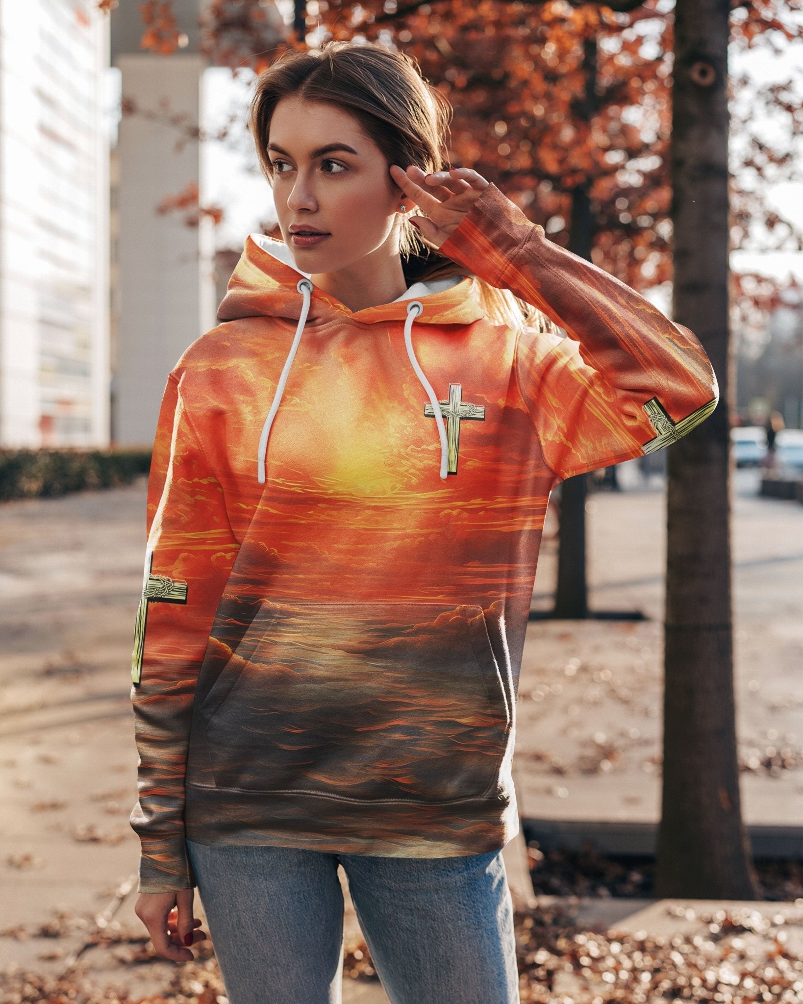 Trust In The Lord All Over Print Hoodie