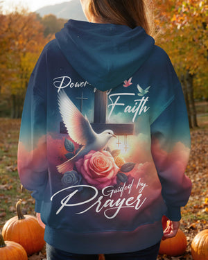 Powered By Faith Guided By Prayer Shirt