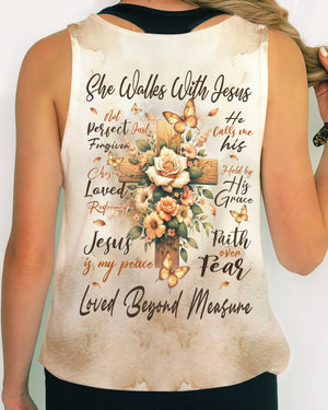 She Walkes With Jesus Shirt