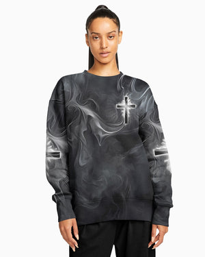 A Child Of God A Man Of Faith All Over Print Sweater